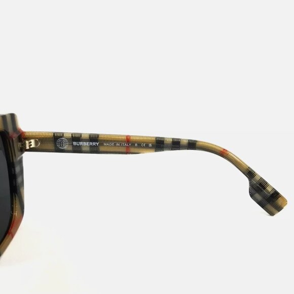 Burberry Sunglasses Vintage Check Frames w/ Dark Grey Lenses main image 7